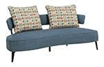 Hollyann Blue RTA Sofa - Lara Furniture