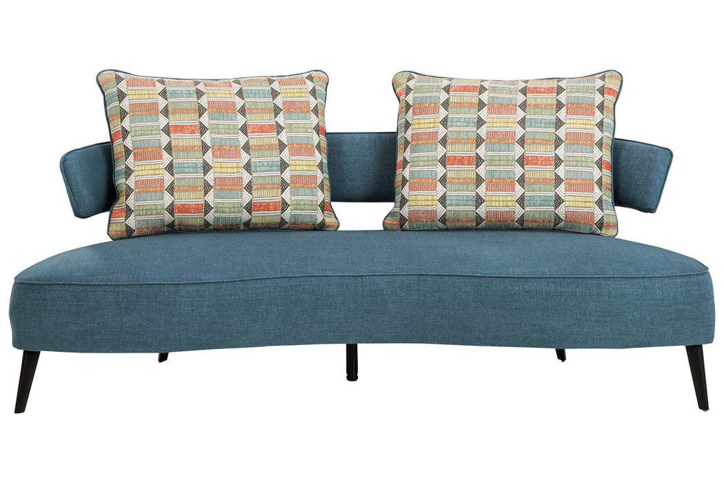 Hollyann Blue RTA Sofa - Lara Furniture