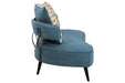 Hollyann Blue RTA Sofa - Lara Furniture