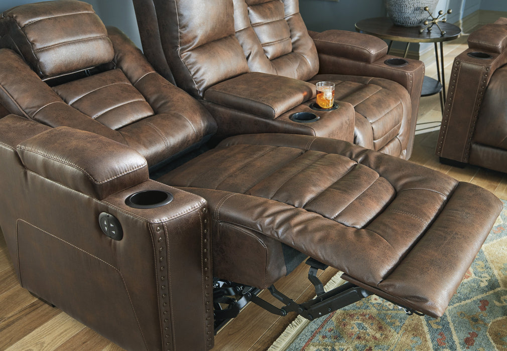 Owner's Box Thyme Power Reclining Living Room Set with Adjustable Headrest - Lara Furniture