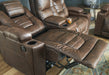 Owner's Box Thyme Power Reclining Living Room Set with Adjustable Headrest - Lara Furniture