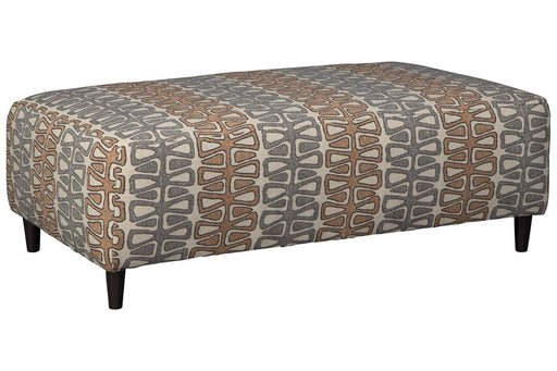 Flintshire Auburn Oversized Accent Ottoman - Lara Furniture