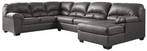 Aberton Gray RAF Sectional - Lara Furniture