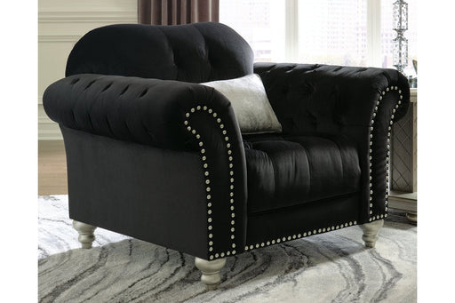 Harriotte Black Chair - Lara Furniture