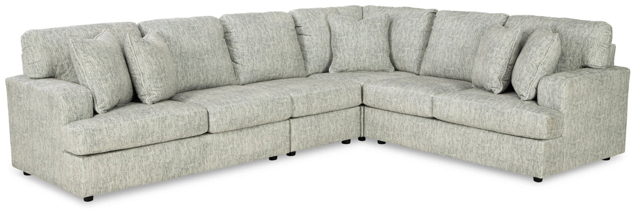 Playwrite Gray 4-Piece Sectional