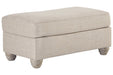 Traemore Linen Ottoman - Lara Furniture