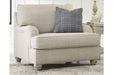 Traemore Linen Oversized Chair - Lara Furniture