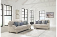 Traemore Linen Loveseat - Lara Furniture