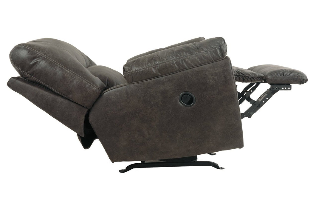 Tambo Pewter Recliner - Lara Furniture