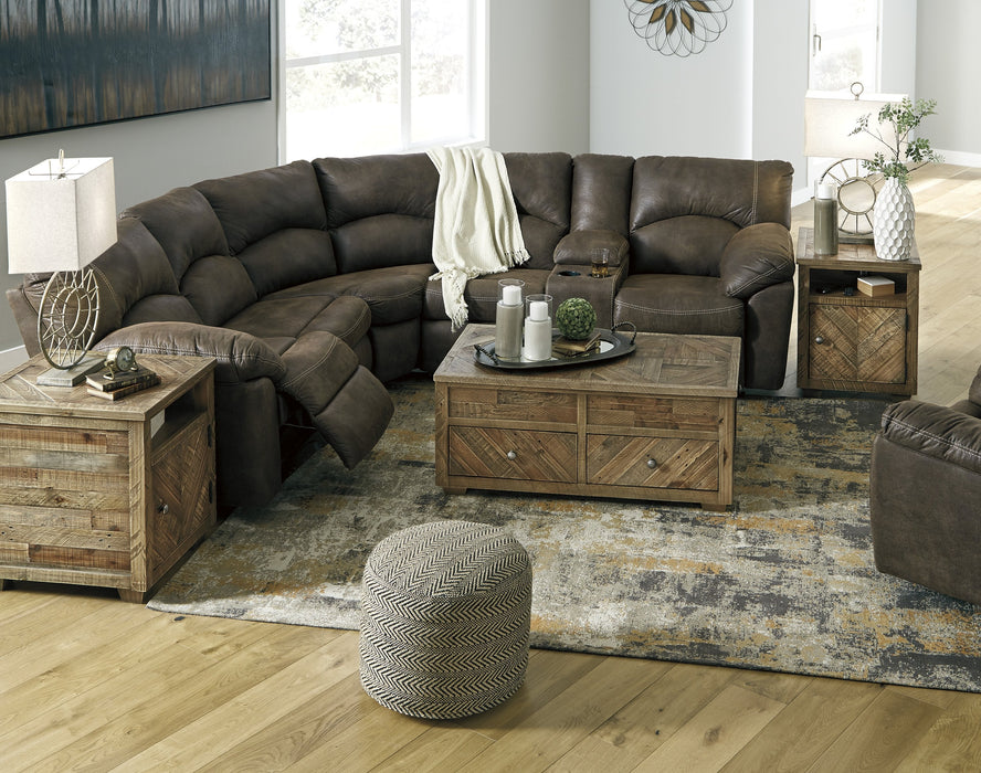 Tambo Canyon Reclining Sectional - Lara Furniture