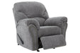 Allmaxx Pewter Recliner - Lara Furniture