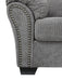 Allmaxx Pewter Living Room Set - Lara Furniture