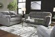 Allmaxx Pewter Living Room Set - Lara Furniture