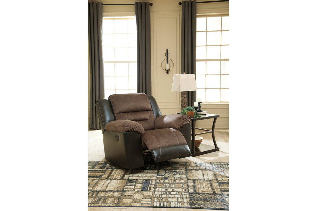 Earhart Chestnut Recliner - Lara Furniture