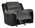 Earhart Slate Recliner - Lara Furniture