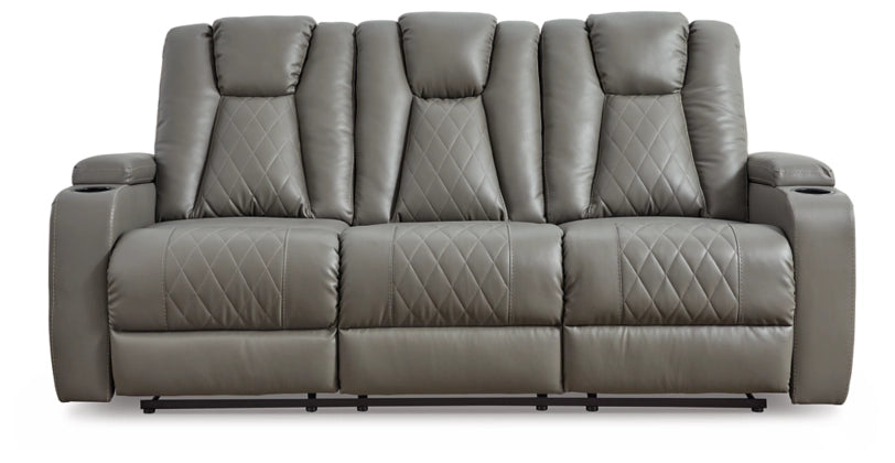 Mancin Reclining Sofa with Drop Down Table