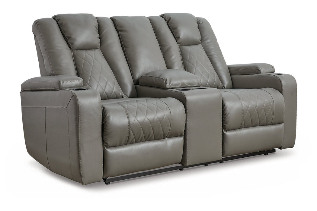 Mancin Reclining Loveseat with Console