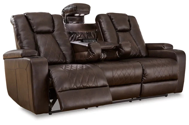 Mancin Chocolate Reclining Living Room Set