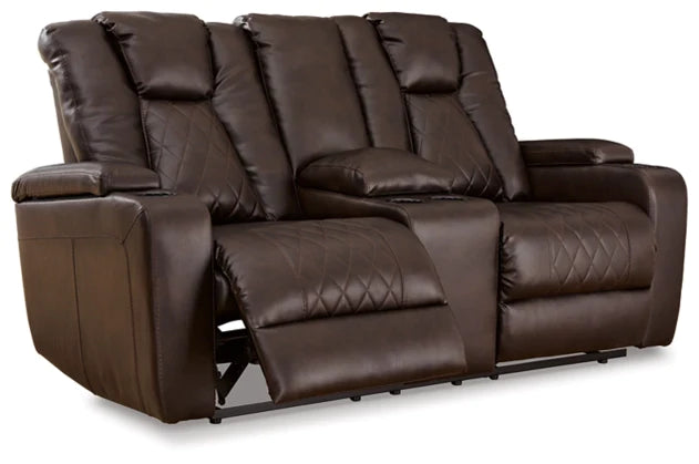 Mancin Chocolate Reclining Living Room Set