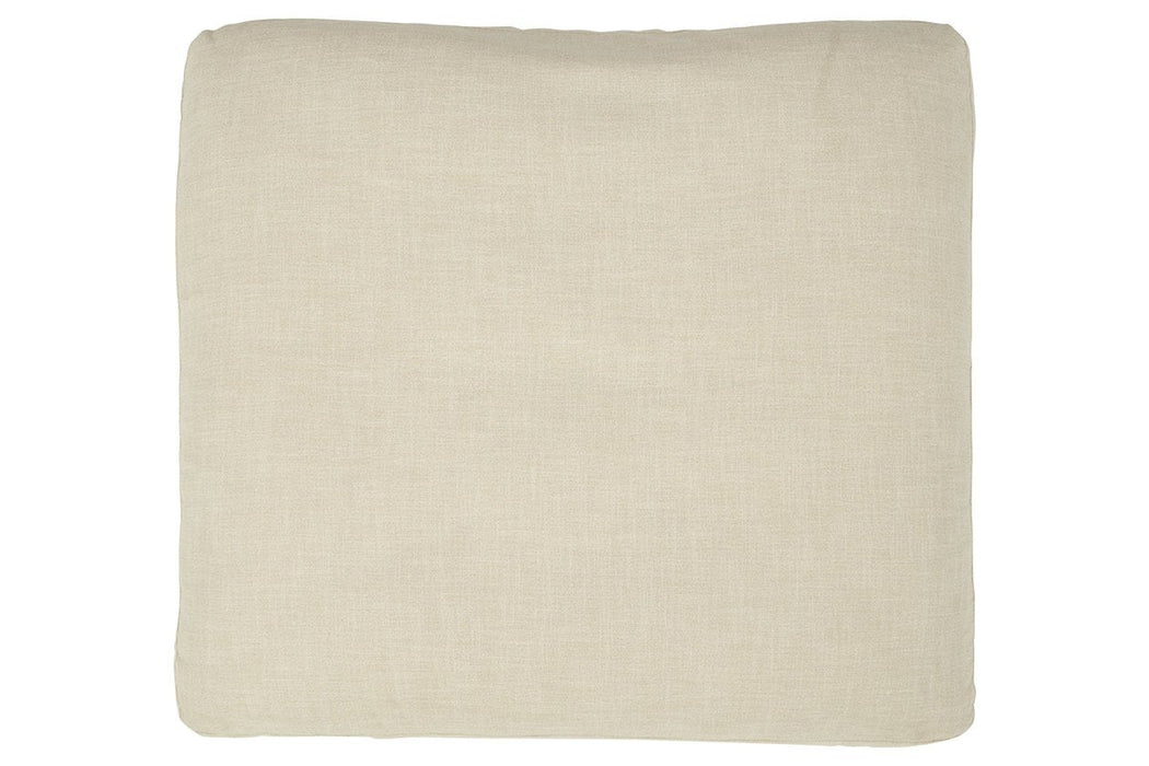 Tanavi Linen Oversized Accent Ottoman - Lara Furniture