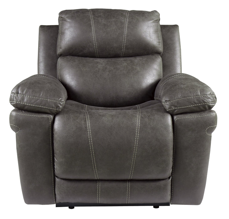 Erlangen Midnight Power Reclining Living Room Set - Lara Furniture