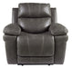 Erlangen Midnight Power Reclining Living Room Set - Lara Furniture