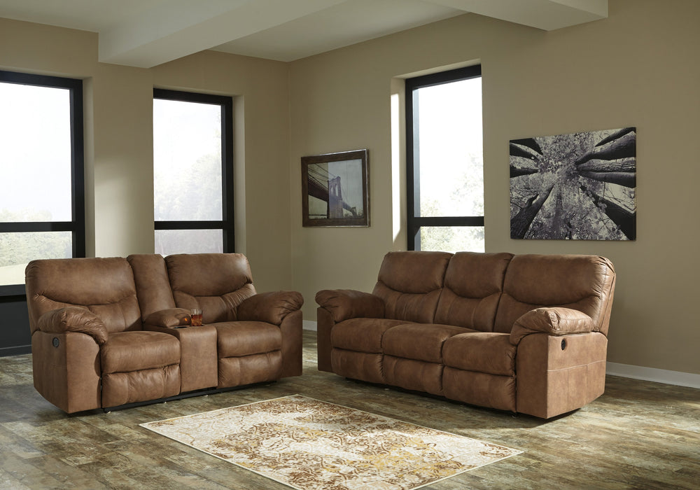 Boxberg Bark Power Reclining Living Room Set - Lara Furniture