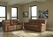 Boxberg Bark Power Reclining Living Room Set - Lara Furniture