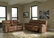 Boxberg Bark Power Reclining Living Room Set - Lara Furniture