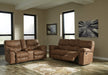 Boxberg Bark Reclining Living Room Set - Lara Furniture