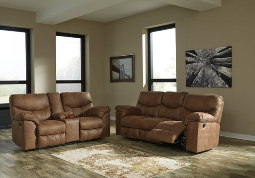 Boxberg Bark Reclining Living Room Set - Lara Furniture