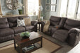 Boxberg Teak Reclining Living Room Set - Lara Furniture