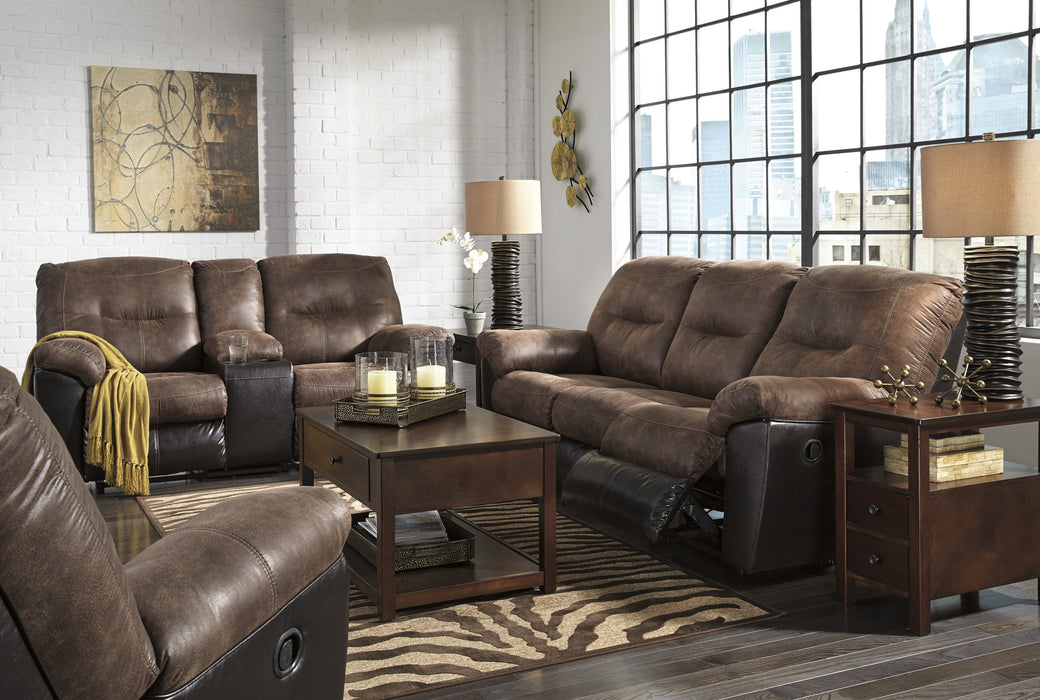 Follett Coffee Reclining Living Room Set