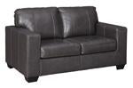 Morelos Gray Loveseat - Lara Furniture