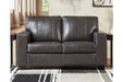 Morelos Gray Loveseat - Lara Furniture