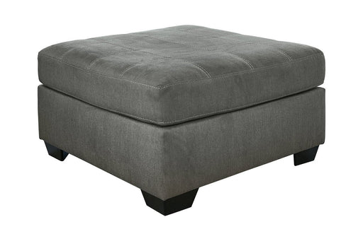 Pitkin Slate Oversized Ottoman - Lara Furniture