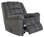 Drakestone Charcoal Recliner - Lara Furniture