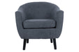 Klorey Denim Chair - Lara Furniture