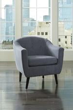 Klorey Denim Chair - Lara Furniture