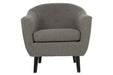 Klorey Charcoal Chair - Lara Furniture