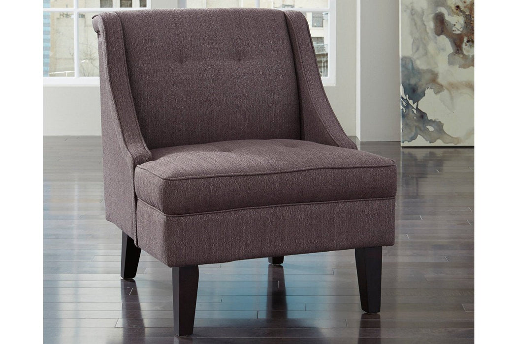 Clarinda Gray Accent Chair - Lara Furniture