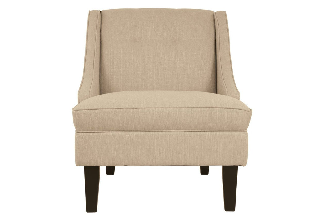 Clarinda Cream Accent Chair - Lara Furniture