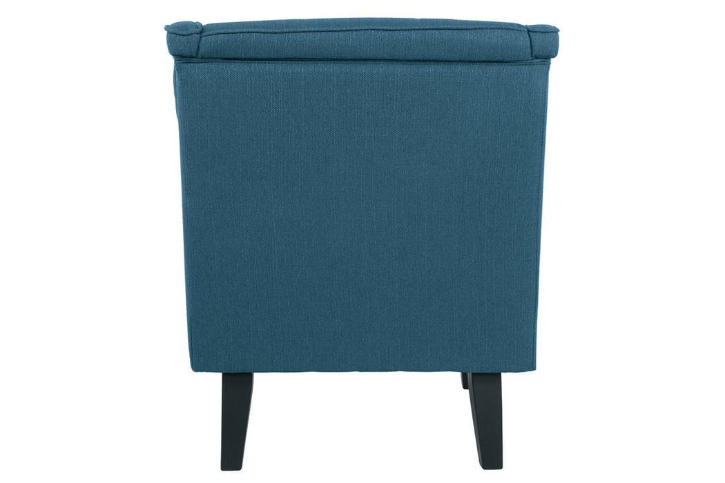 Clarinda Blue Accent Chair - Lara Furniture