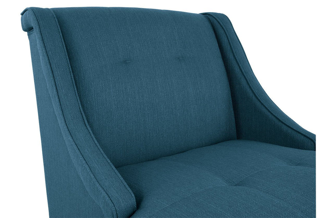 Clarinda Blue Accent Chair - Lara Furniture