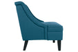 Clarinda Blue Accent Chair - Lara Furniture