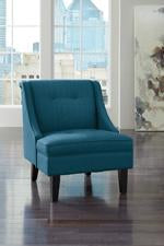 Clarinda Blue Accent Chair - Lara Furniture