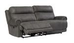 Austere Gray Power Reclining Sofa - Lara Furniture