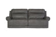 Austere Gray Power Reclining Sofa - Lara Furniture