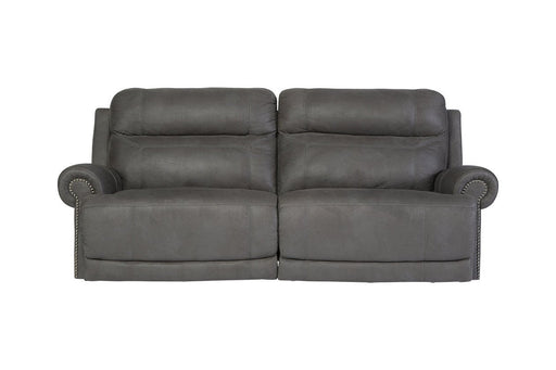 Austere Gray Power Reclining Sofa - Lara Furniture