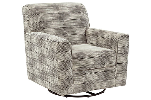 Callisburg Granite Swivel Glider Accent Chair - Lara Furniture